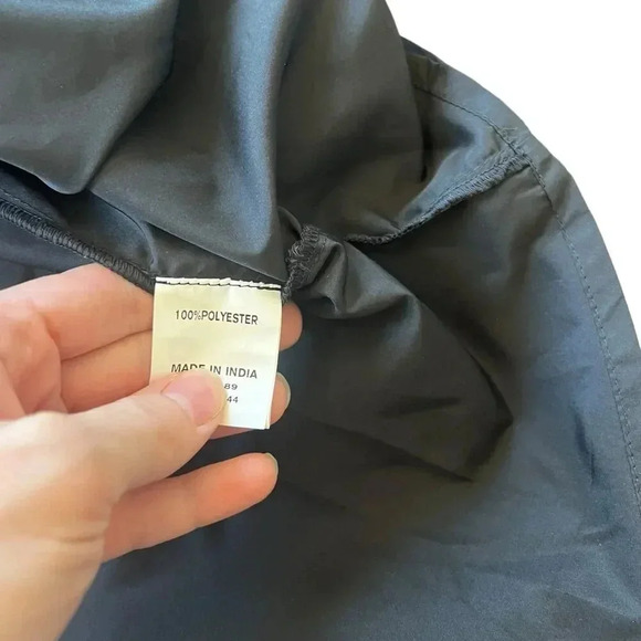 Eshakti Navy Blue Shimmer Swing Dress 16 - Picture 5 of 5